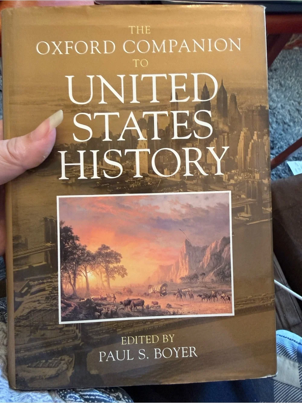 The Oxford Companion to United States History  Hardcover Book